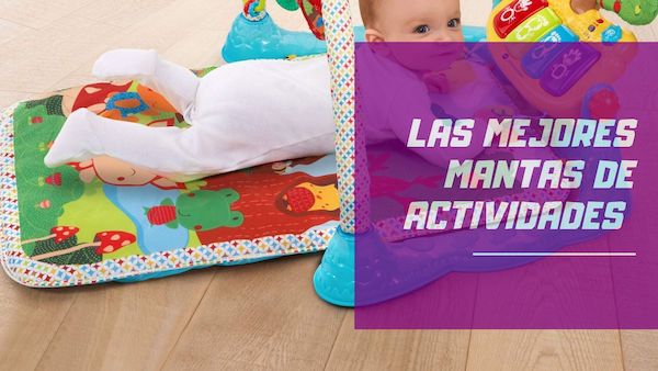mejores mantas de actividades para bebés